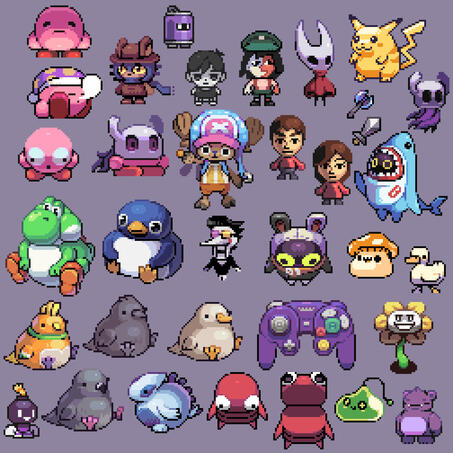 Character sprites